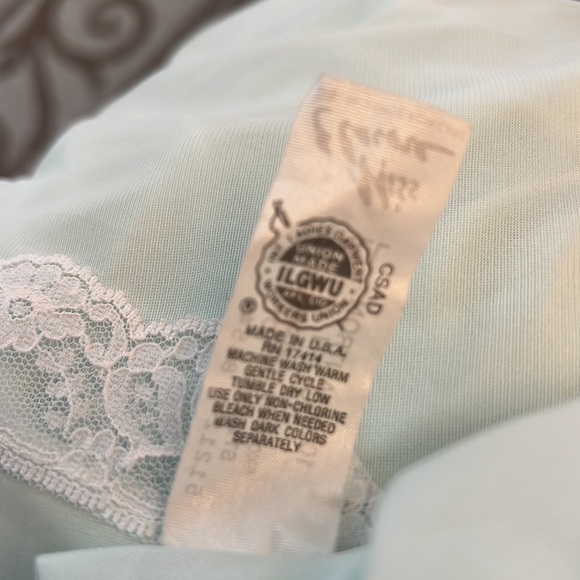 Miss Elaine Union Made Antron Nylon Nightie Size small - Picture 8 of 8